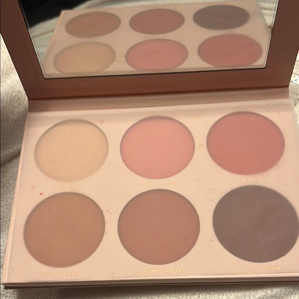 Pink and Cream Blush Palette for a Radiant Glow